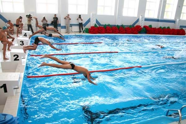Первый заплыв Первый заплыв